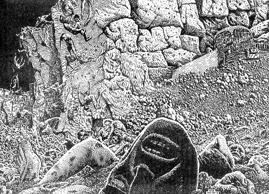 During the coming famines and disease epidemics